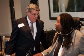 Dr. Cherrick and Eric LeGrand